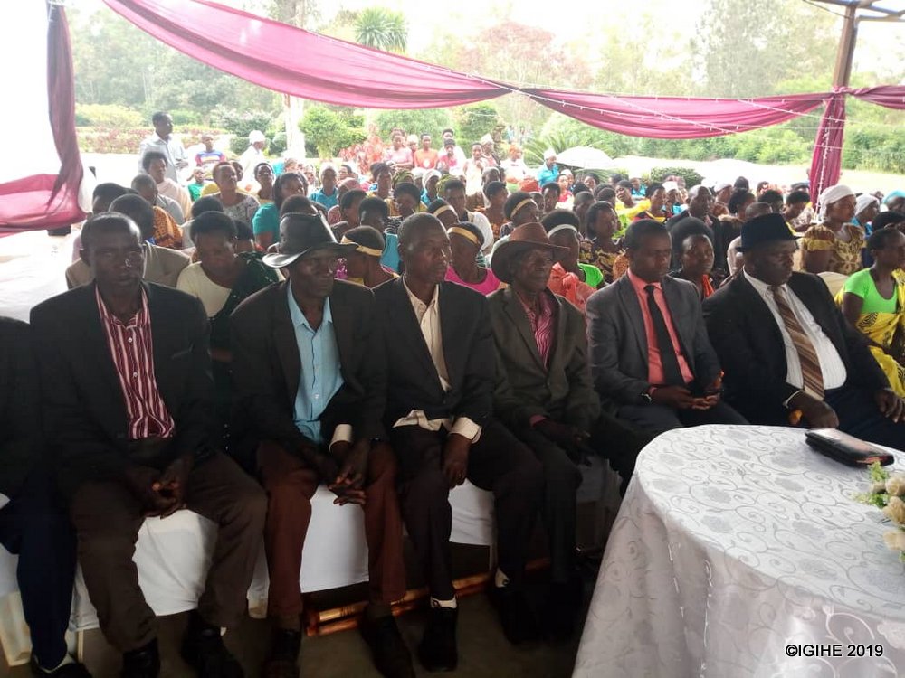 Ni ubukwe bwitabiriwe bidasanzwe