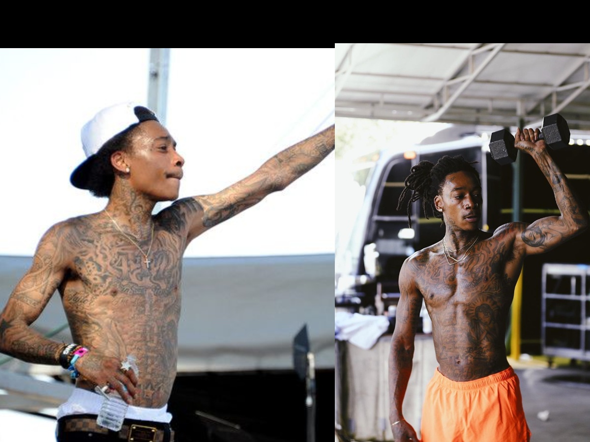 Wiz Khalifa amaze iminsi yubaka umubiri we