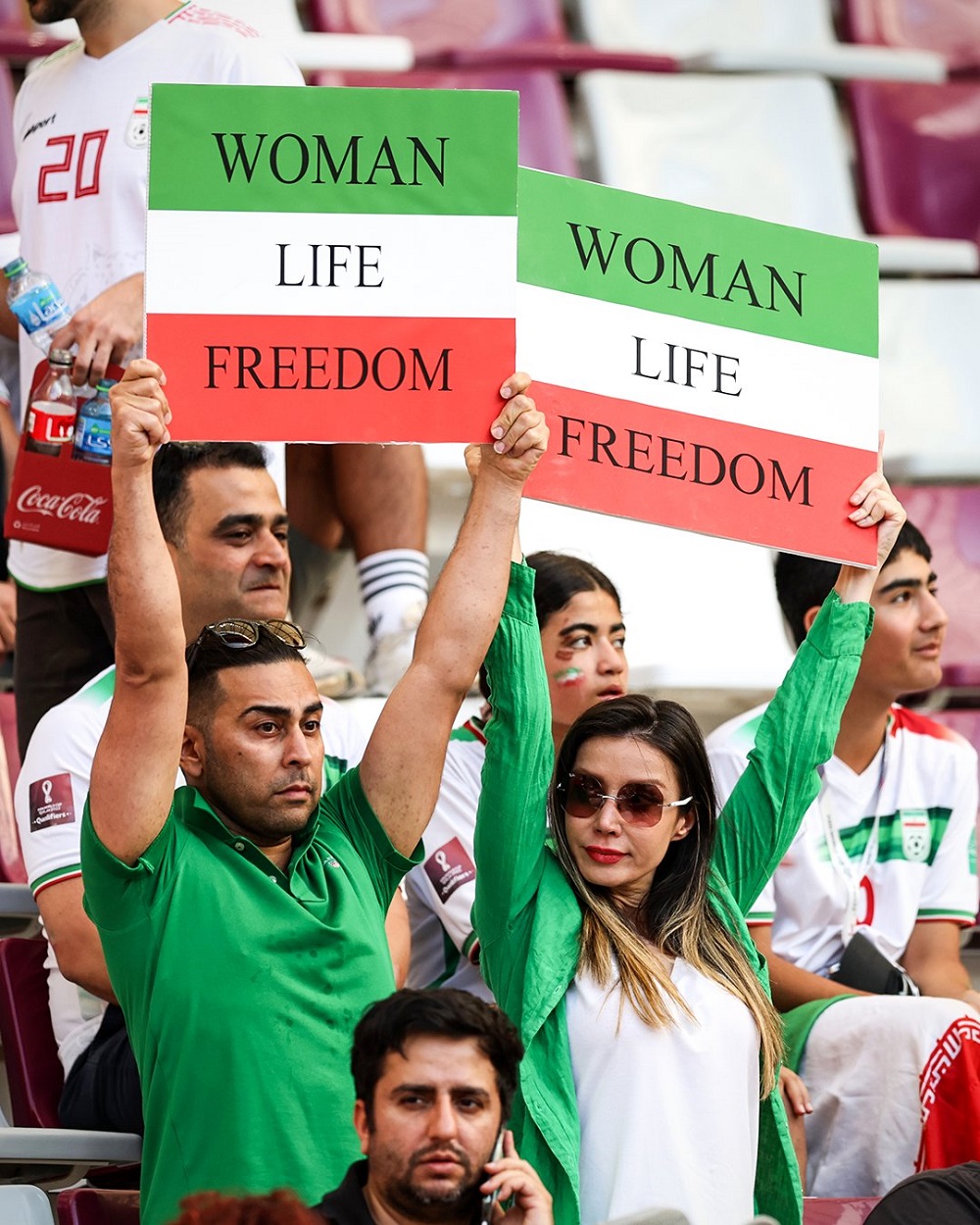 Imyigaragambyo yatangiriye muri Iran, yageze no muri Qatar ahari kubera Igikombe cy'Isi