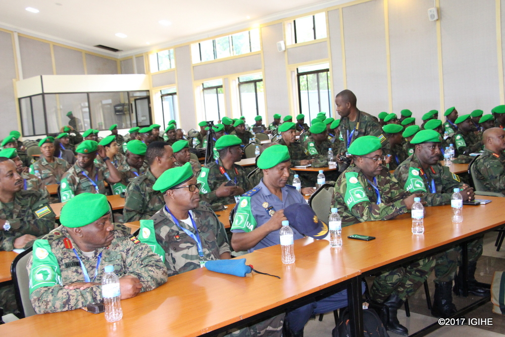 Mu Rwanda hari kubera imyitozo y’ingabo za ACIRC