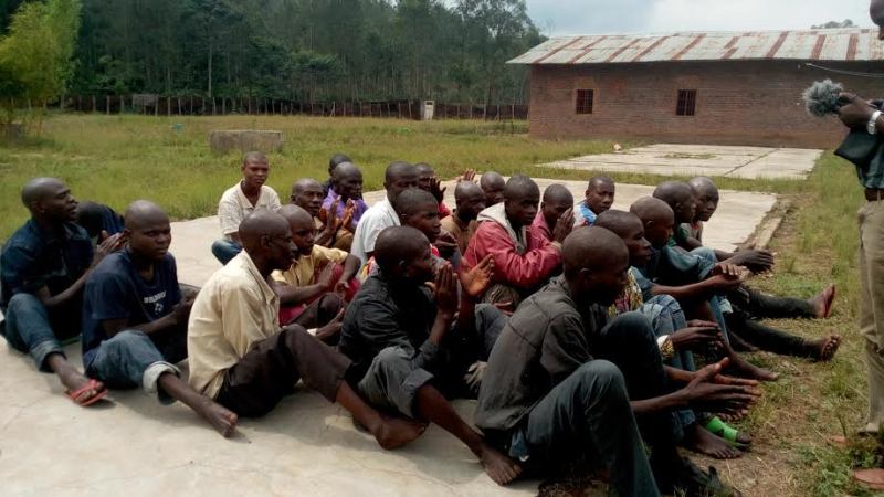 Abacumbikiwe muri iki kigo bahabwa inyigisho zibasubiza ku murongo