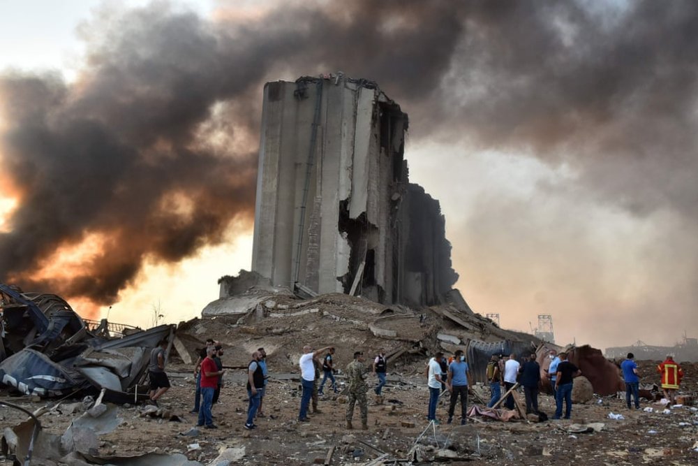Abantu barenga 170 nibo bamaze kugwa muri iri turika ryabereye i Beirut