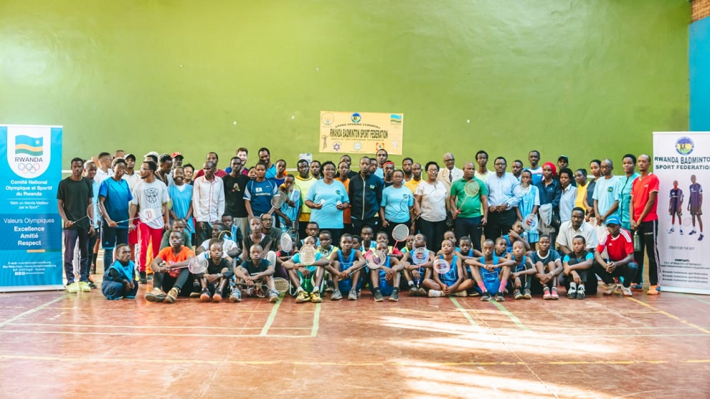 Ishyirahamwe ry'umukino wa Badminton ryafunguwe mu Rwanda