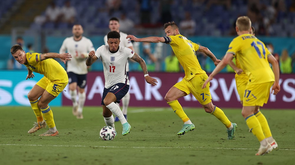 Jadon Sancho waguzwe na Manchester United, yigaragaje muri uyu mukino yari yagiriwe icyizere cyo kubanzamo