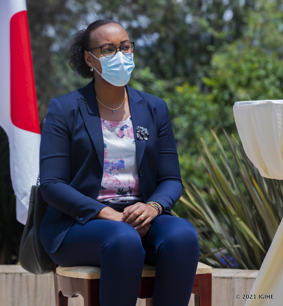 Minisitiri wa Siporo, Munyangaju Aurore Mimosa, yitabiriye uyu muhango