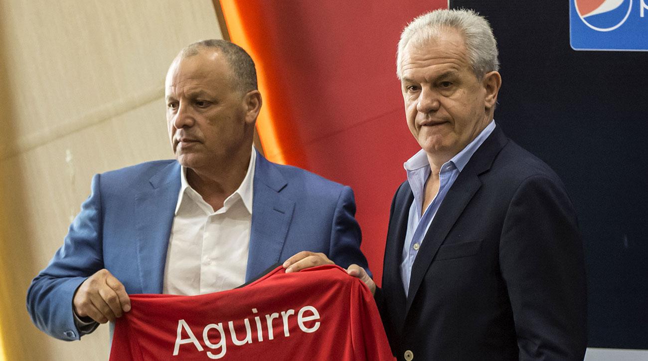Hani Abou Rida wayoboraga EFA yeguye ku mirimo ye n'umutoza Javier Aguirre arirukanwa