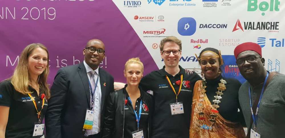 JCI yo mu Budage ubwo yahuraga bwa mbere na JCI yo mu Rwanda