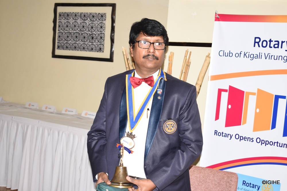 Jwala Kumar yijeje ubufatanye n’izindi Rotary Clubs zo mu bindi bihugu mu mishinga mpuzamahanga ihuriweho irimo n'uw'ubuvuzi