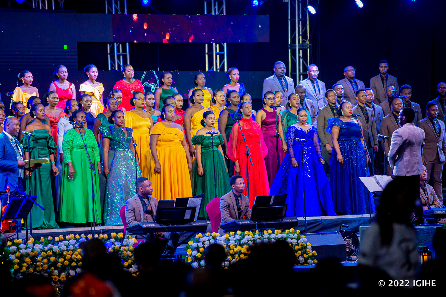 Chorale de Kigali ni uku yaserutse yambaye