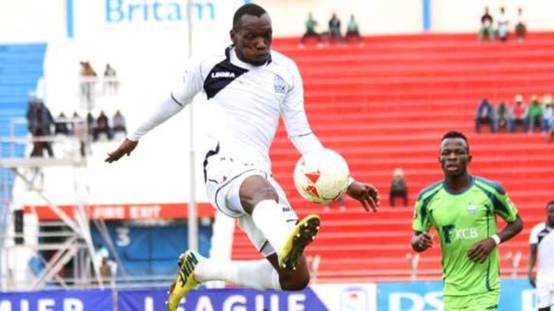 Kagere Meddie yatsinze ibitego bibiri muri bitandatu batsinze KCB