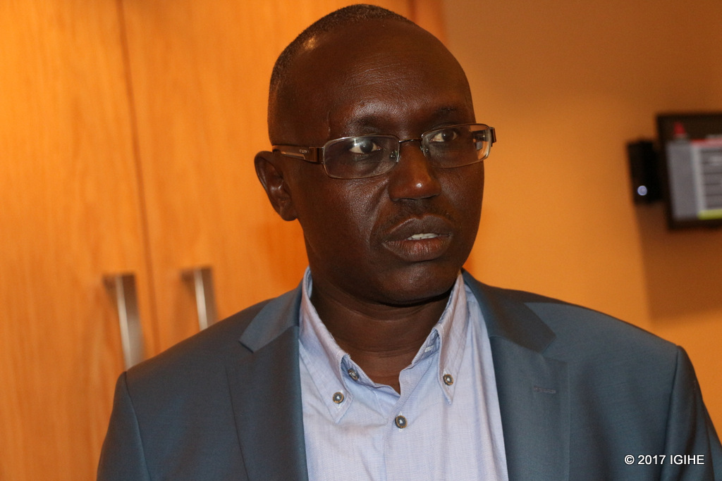 Kamasa Emmanuel wari uhagarariye RGB muri iyi nama