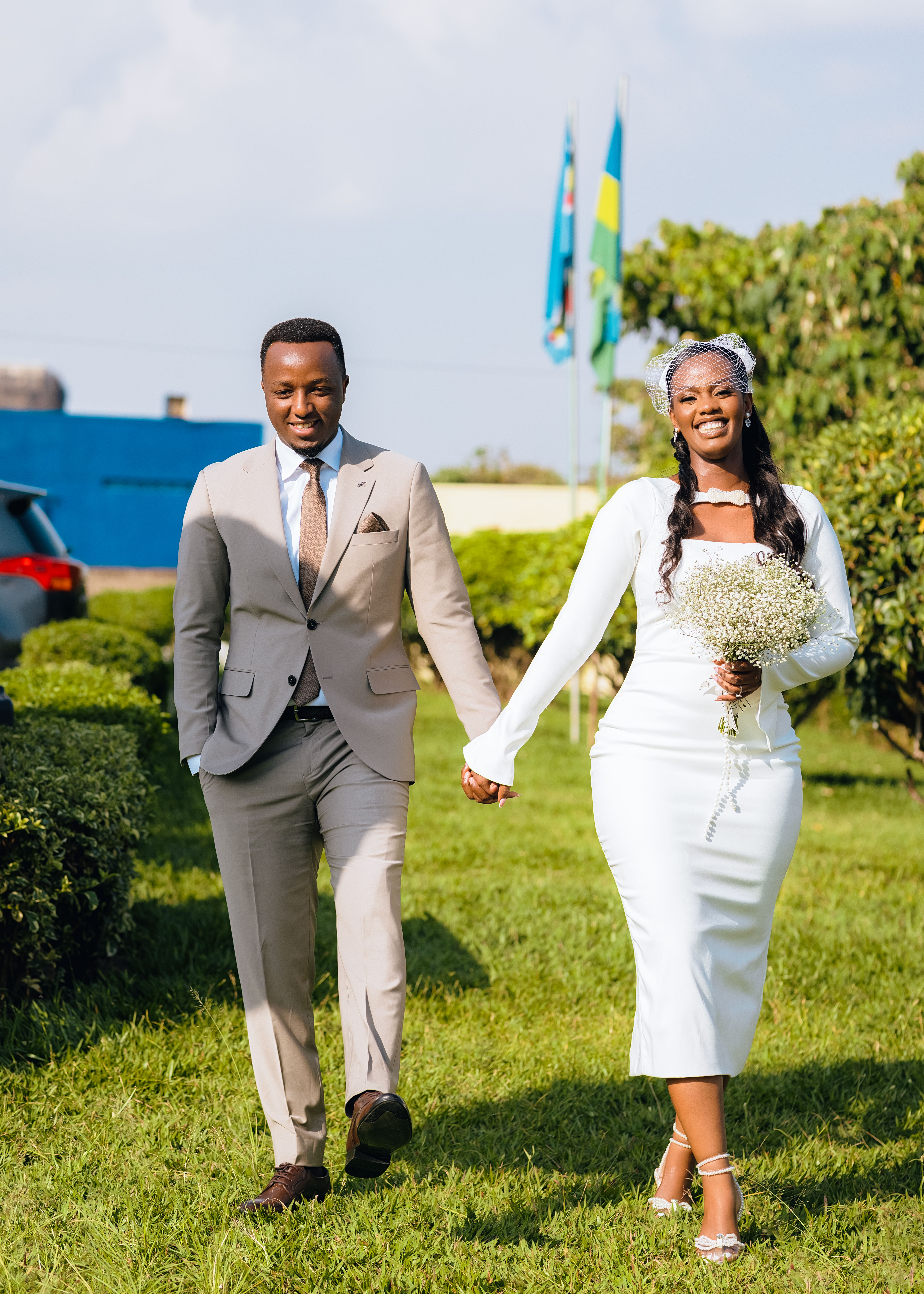 Wari umunsi w'ibyishimo kuri Paul Rutikanga na Uwera Caroline, indi mihango y’ubukwe iteganyijwe ku wa 29 Kanama