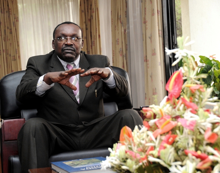 Minisitiri w'ubucuruzi n'inganda Bwana Francois Kanimba