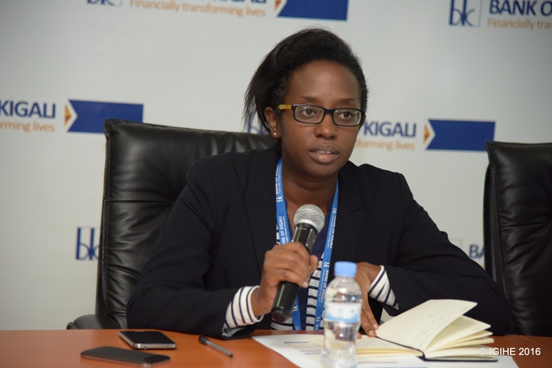 Umuyobozi wa Banki ya Kigali, Dr Diane Karusisi