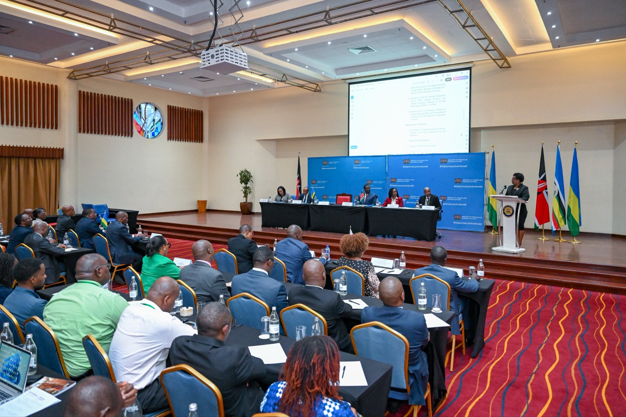 Minisitiri Dr. Usta Kaitesi yavuze ko Kenya ari umufatanyabikorwa ukomeye mu bucuruzi bw'u Rwanda