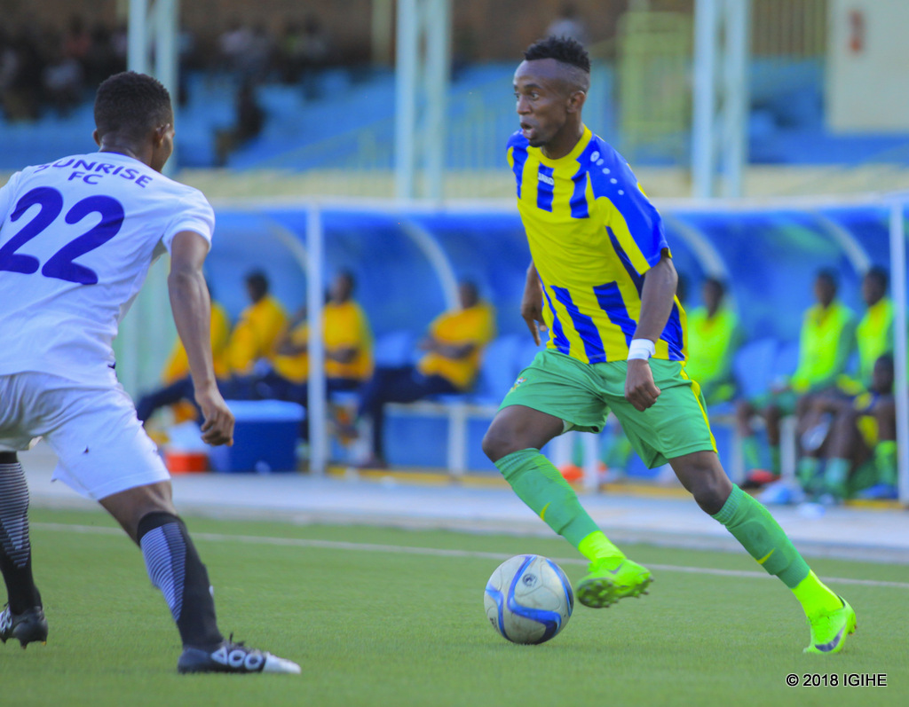 Ishimwe Kevin agerageza gucenga