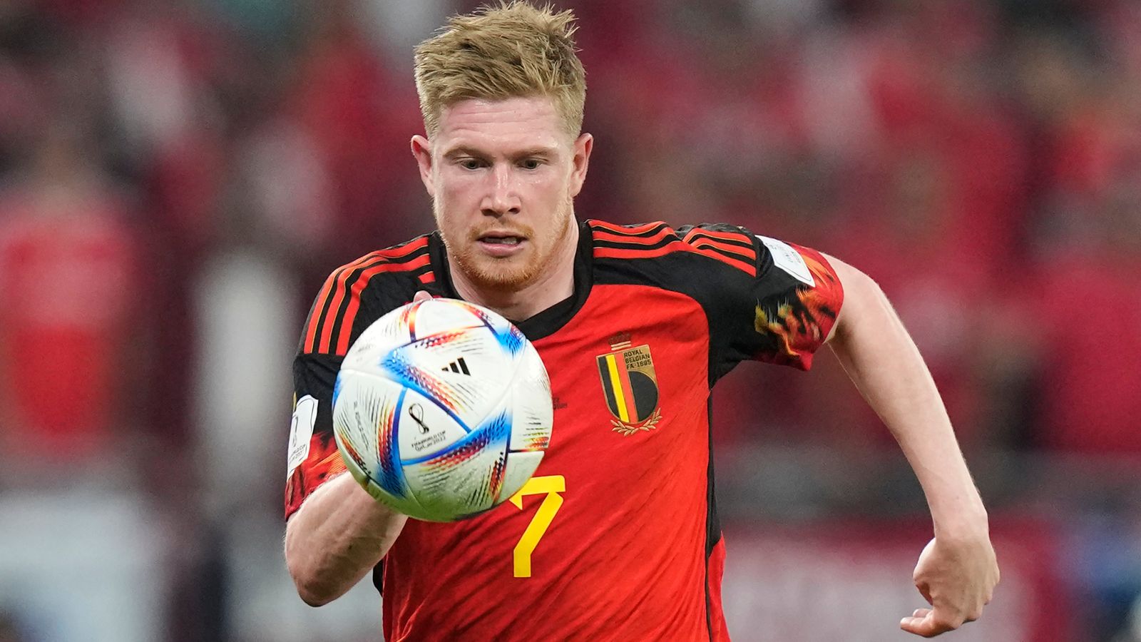 Kevin de Bruyne usanzwe ukinira Manchester City yo mu Bwongereza ari mu bakinnyi ngenderwaho mu Ikipe y'Igihugu y'u Bubiligi