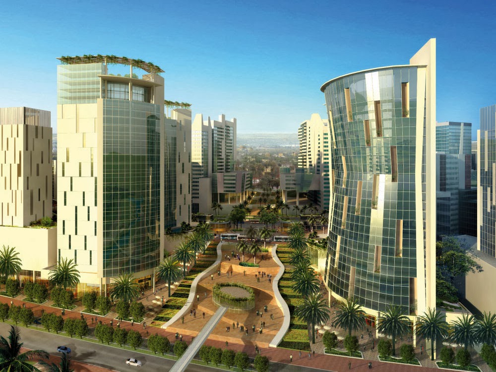 Igiishushanyo mbonera cya Kigali kigaragaza ahazazaha Kigali