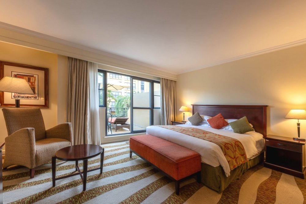 Bimwe mu byumba bya Kigali Serena Hotel ni uku bimeze