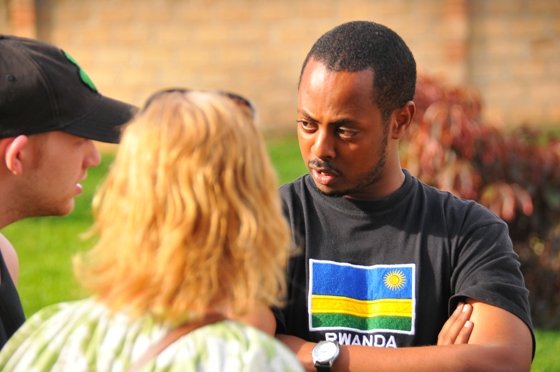 Kizito Mihigo n'Abanyamerika basuye Fondation ye