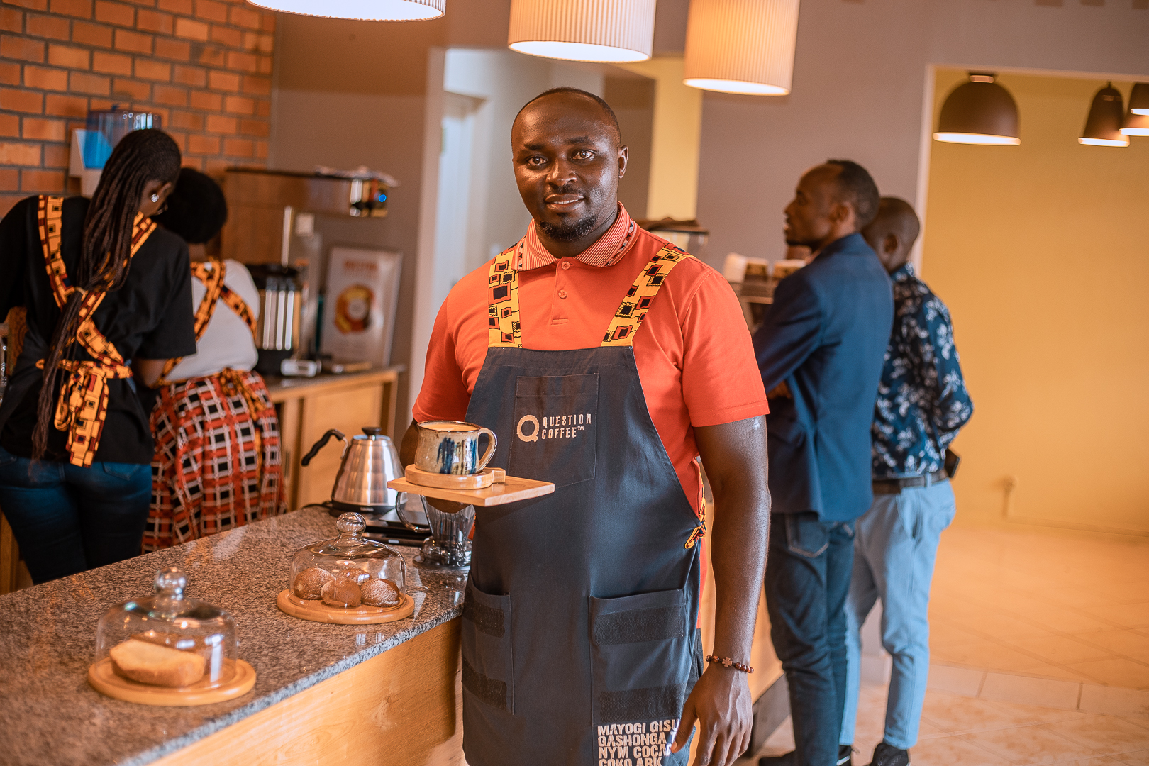 Kuri Question Coffee mu Kiyovu ni ho ibi birori byabereye