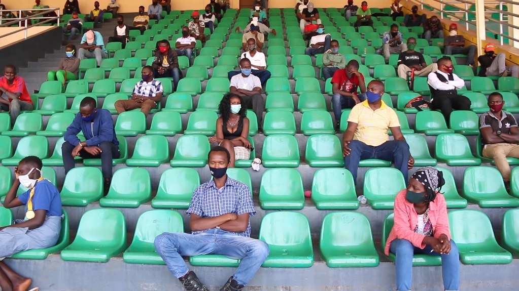 Kuri Stade Amahoro i Remera, abaharaye basaga 120