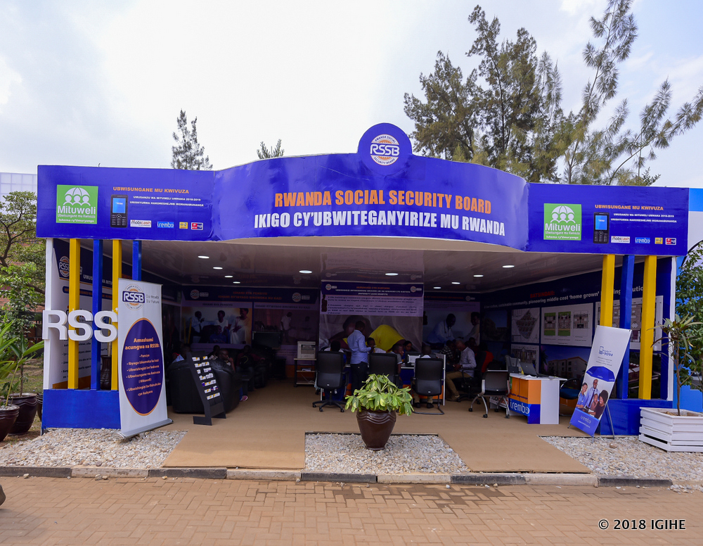 Kuri stand ya RSSB hari gutangirwa serivisi zose z'iki kigo