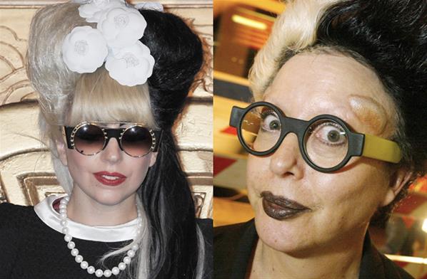 Lady Gaga (i bumoso) na Orlan