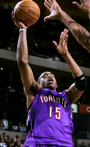 Vince Carter mu 1998 ubwo yari agikinira Toronto Raptors