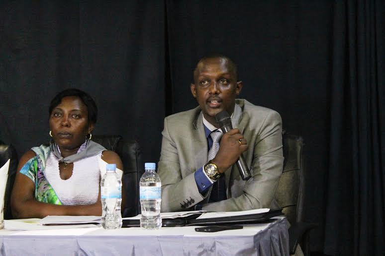 Uwera Pelagie Uwera Pelagie, Komiseri muri Komisiyo y’Igihugu y’amatora na Jean Louis Ndahigwa,Umunyamategeko wa CNLG