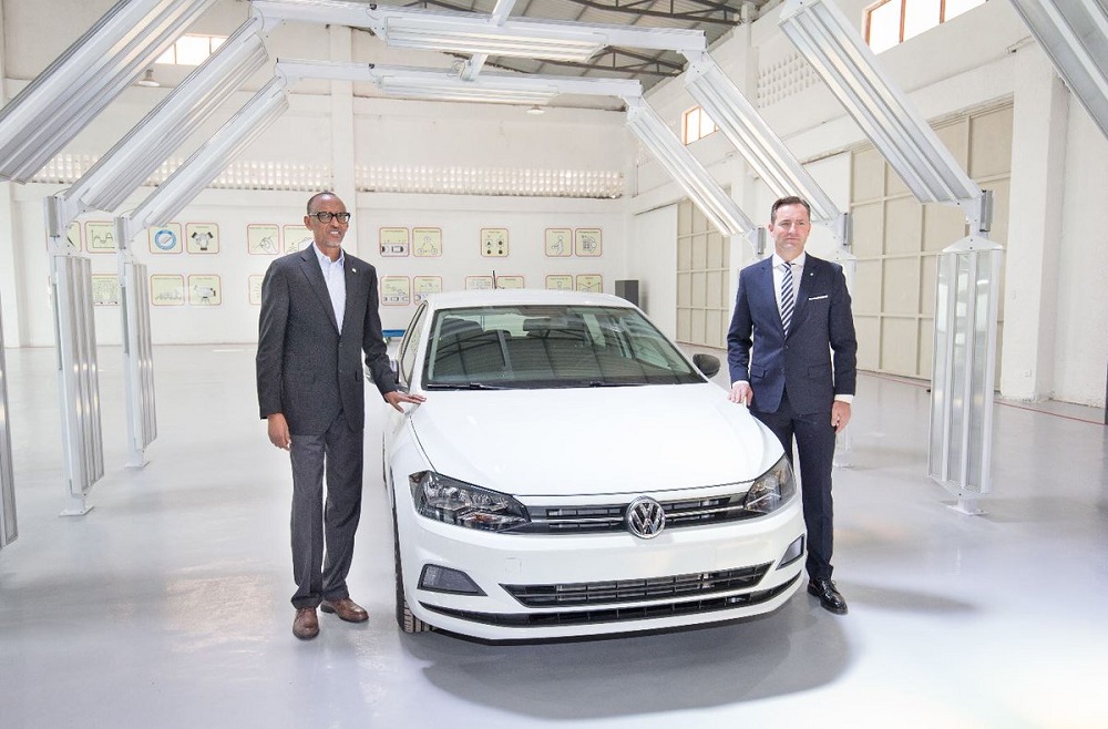 Uruganda rwa Volkswagen ruteranyiriza imodoka mu Rwanda