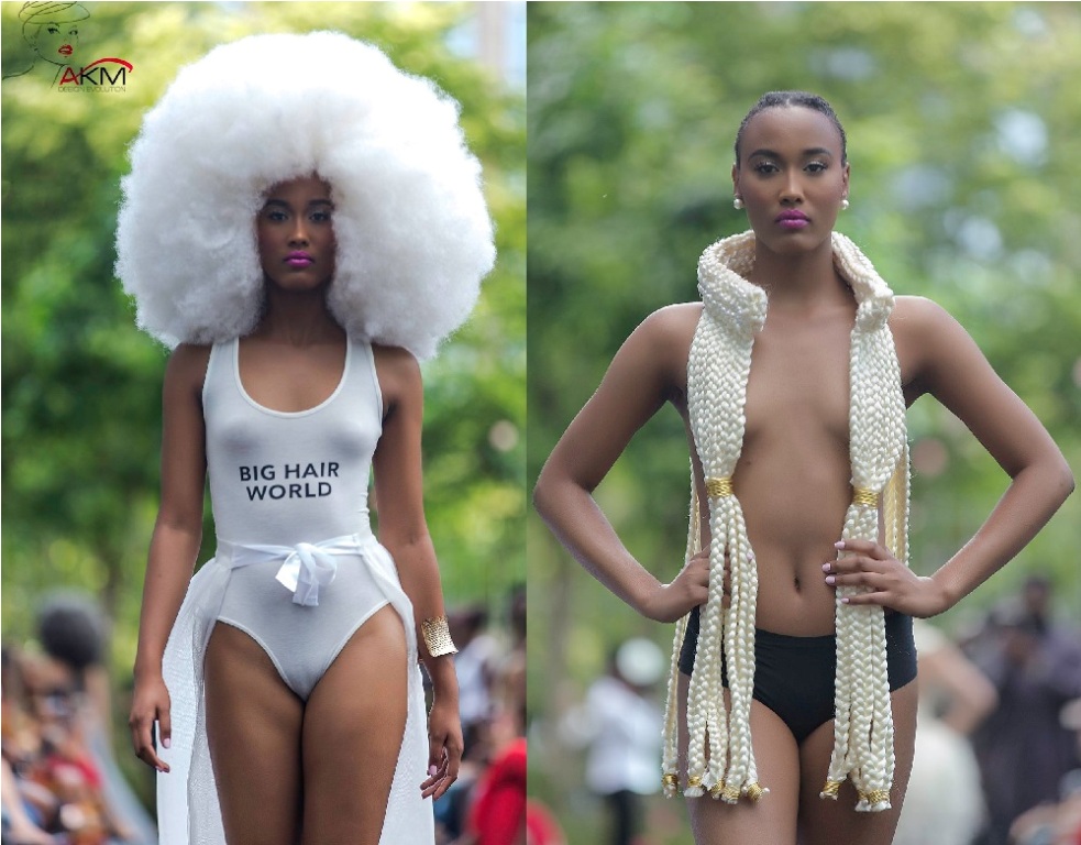 Miss Akiwacu Colombe amaze igihe atangiye kugaragara cyane mu by'imideli
