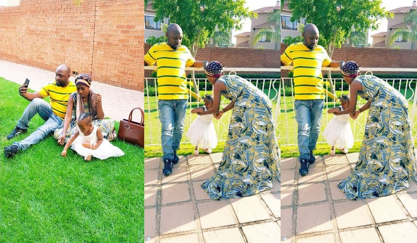 Nyina wa Diamond n'umugabo we mushya bari mu bihe byiza