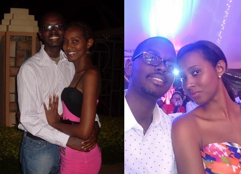 Nyampinga w’iyahoze yitwa Kaminuza Nkuru y’u Rwanda muri 2007, Utamuliza Rusaro Carine n'uwo bagiye kurushingana