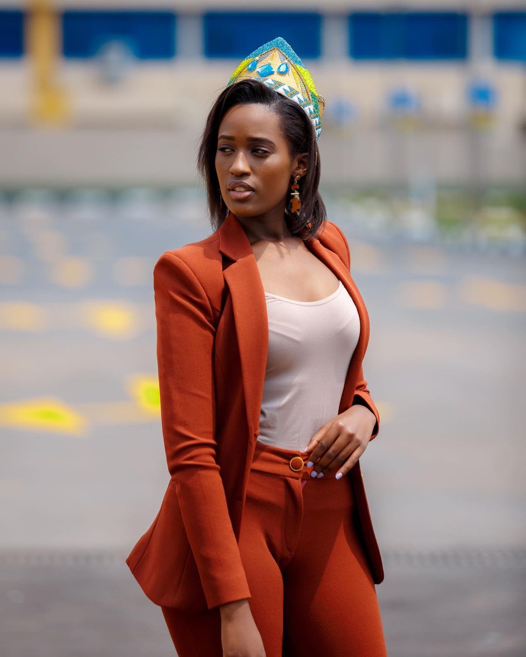 Miss Nimwiza Meghan wabaye Nyampinga w'u Rwanda wa 2019, yahawe inshingano zo kuba umuvugizi wa Miss Rwanda