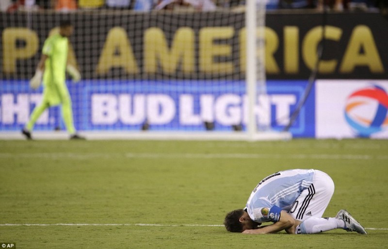 Messi mu gahinda nyuma yo guhusha penaliti