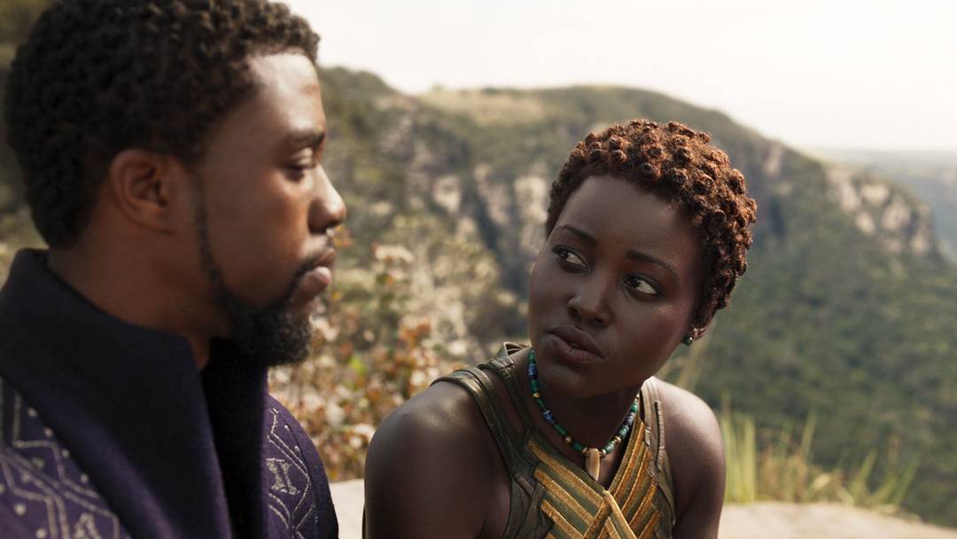 Chadwick Boseman na Lupita bari mu bakinnyi b'imena barangamiwe cyane muri iyi filime