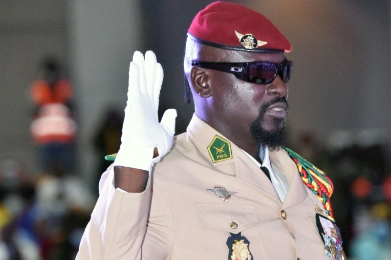 Doubouya yarahiye ku wa 1 Ukwakira 2021