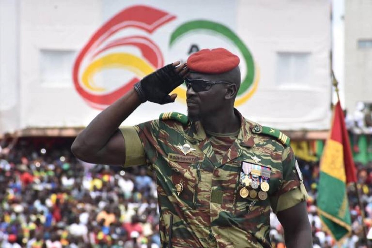 Doumbouya yahoze akuriye umutwe w'ingabo zidasanzwe muri Guinée Conakry