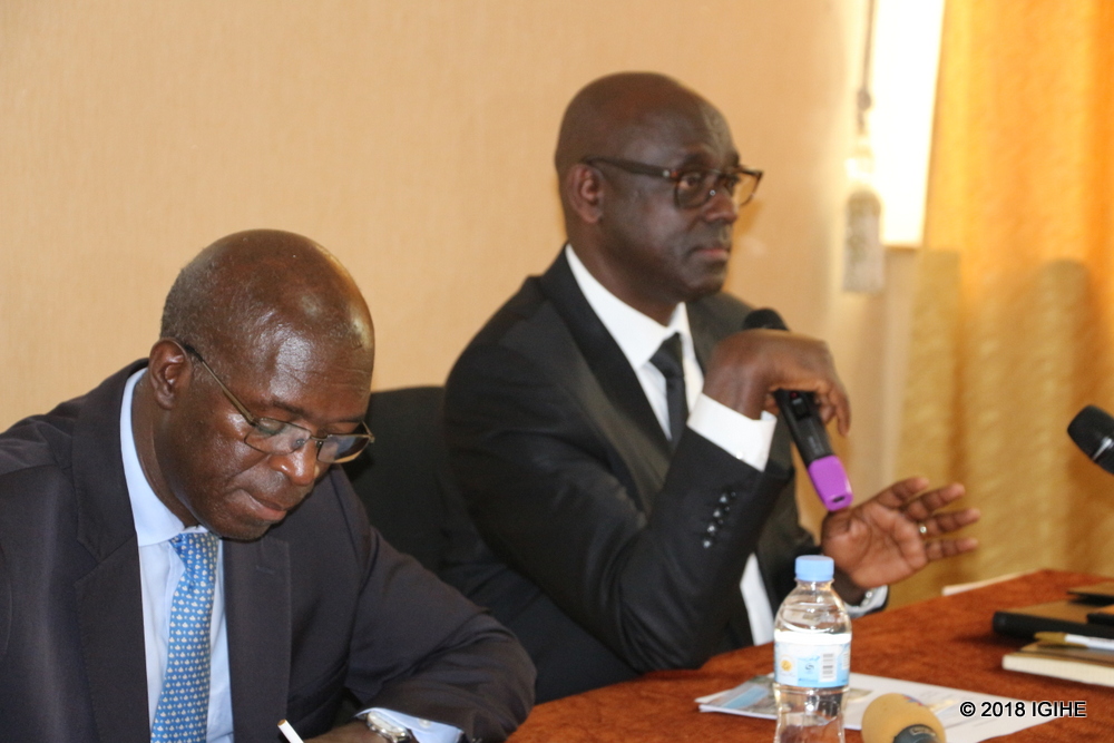 Minisitiri Busingye Johnston yari kumwe n'Umuvunyi Mukuru, Murekezi Anastase