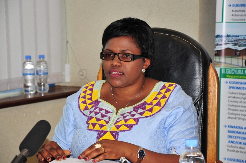 Minisitiri ushinzwe gukumira ibiza no gucyura impunzi, Debonheur Jeanne d’Arc
