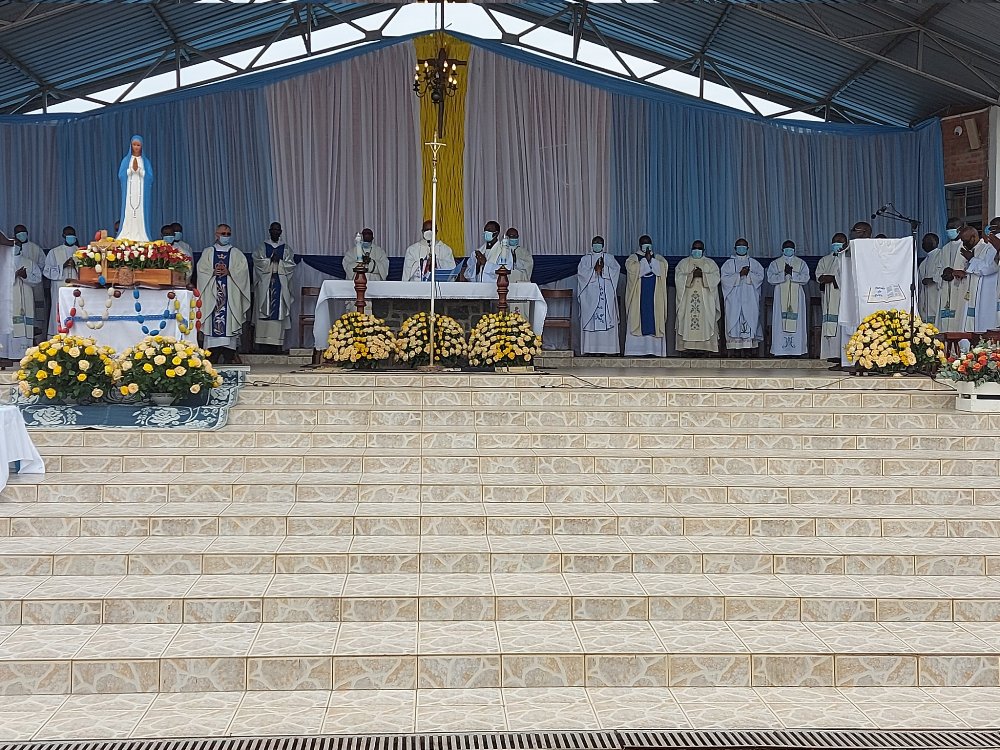 Misa yasomwe na Arikiyepisikopi wa Kigali, Antoine Cardinal Kambanda