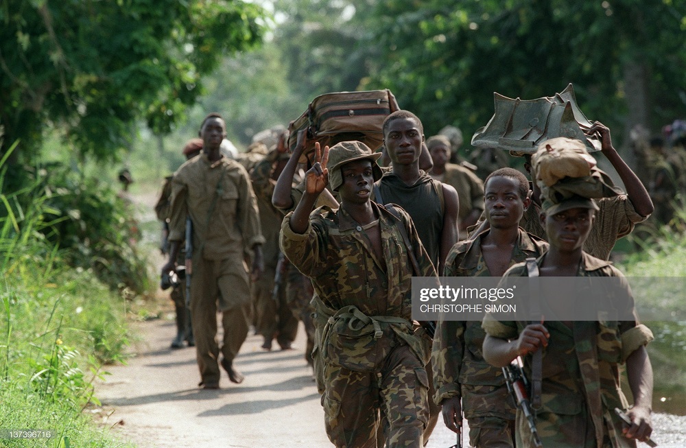 Inyeshyamba za Kabila ubwo zambukaga zigana mu murwa mukuru