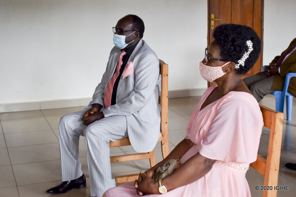 Bushayija Pascal yasezeranye imbere y’amategeko na Kanakuze Eugénie, mu birori byabereye mu Murenge wa Nyakabanda
