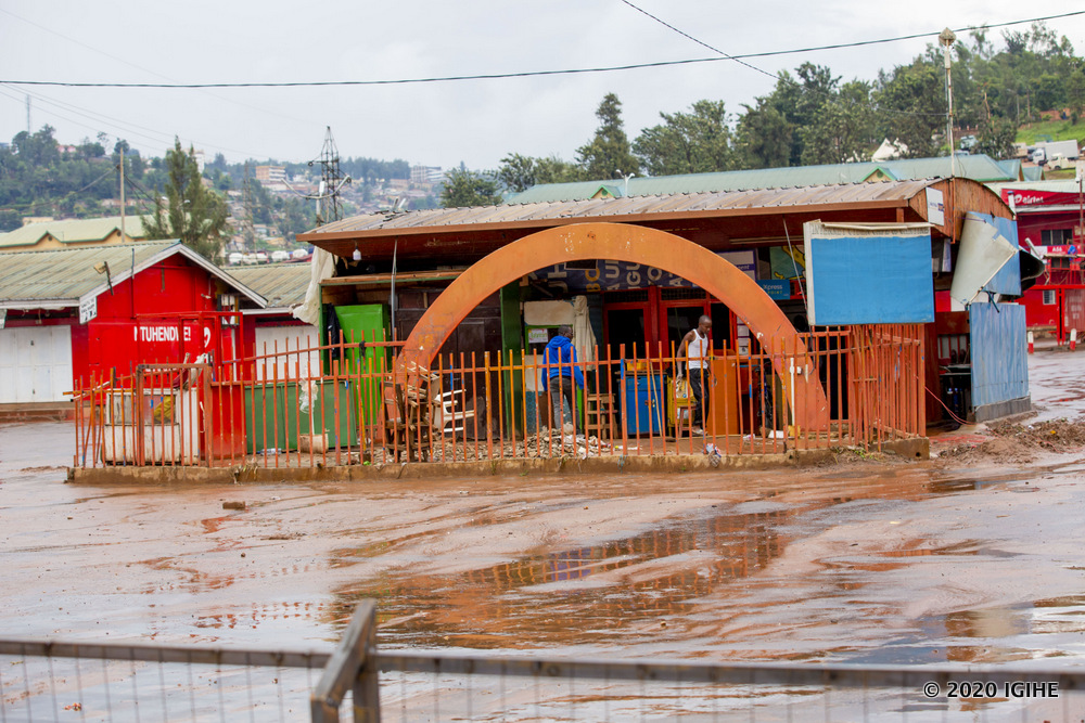 Muri iyi gare niho himuriwe by'agateganyo ibikorwa byo kuranguza imyaka ariko kuri iki Cyumweru nta bantu bari bahari