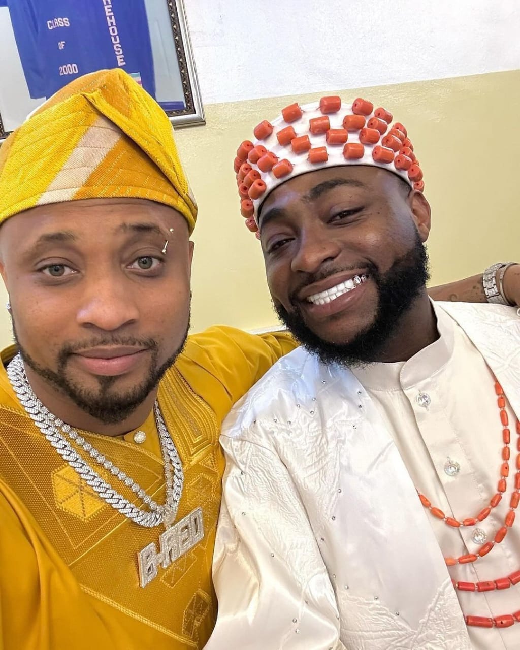 Mubyara wa Davido yatashye ubukwe