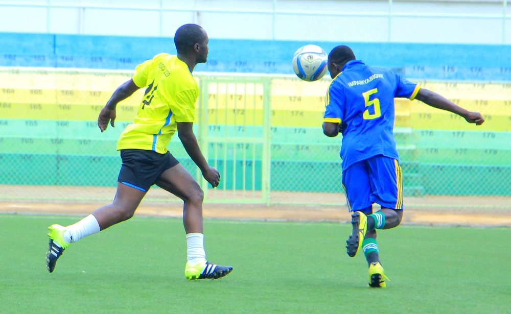 Muhayimana wa Vision 2020 yagoye ba myugariro b'Impamyabigwi