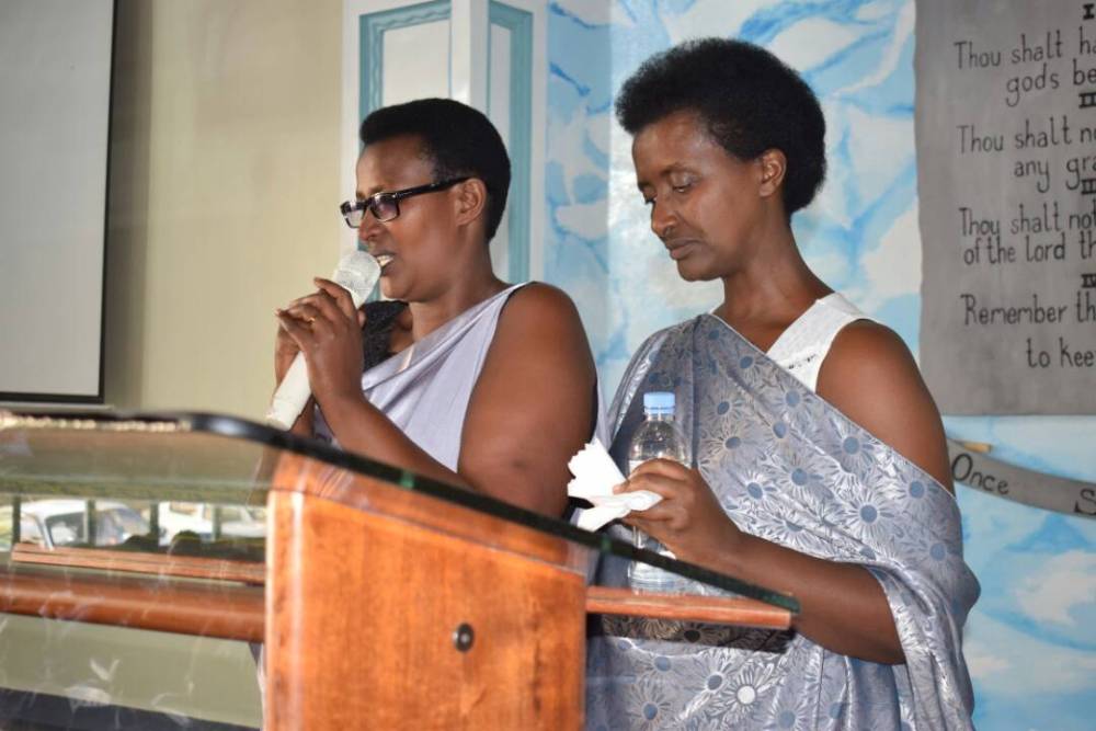 Mukakarangwa Ernestine atanga ubuhamya bw'ibyamubayeho muri Jenoside