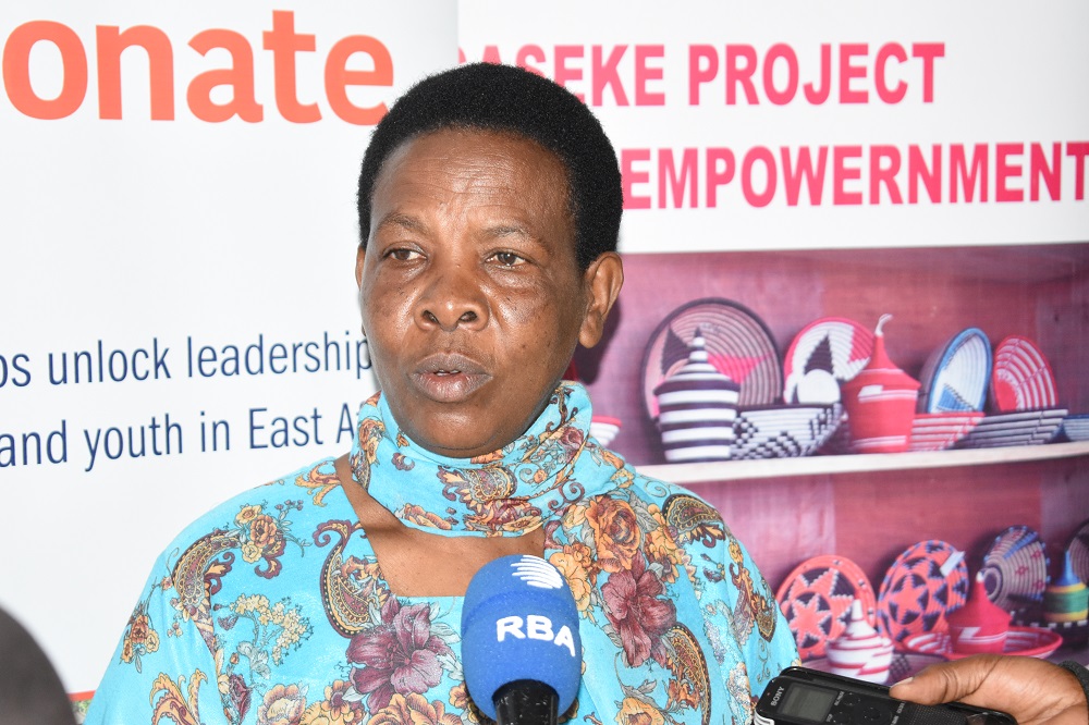 Mukamurera Jeanne d’Arc yavuze ko aya mahugurwa yasize yitinyutse cyane