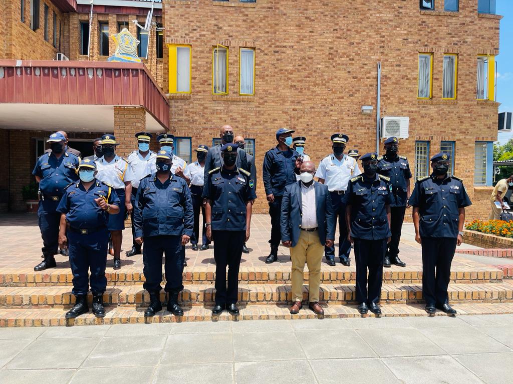 Umuyobozi Mukuru wa Polisi y’u Rwanda, IGP Dan Munyuza, ari mu ruzinduko rw’akazi rw’iminsi ine muri Lesotho